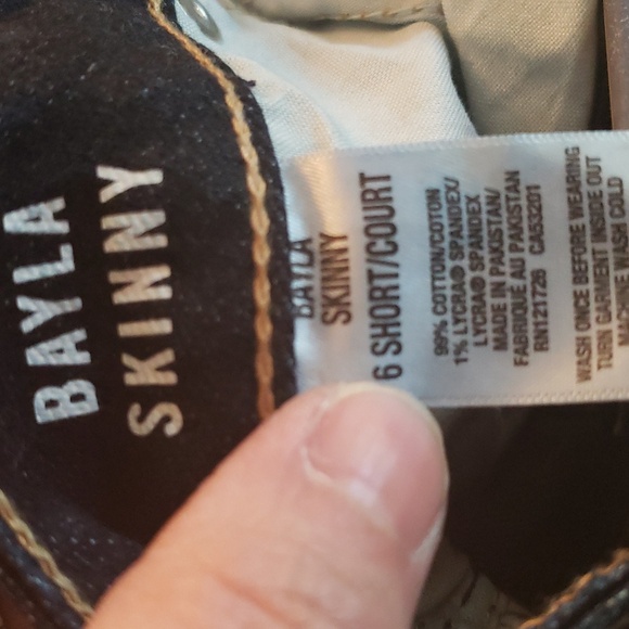 New Womans aeropostale skinny jeans size 6 short - Picture 5 of 5